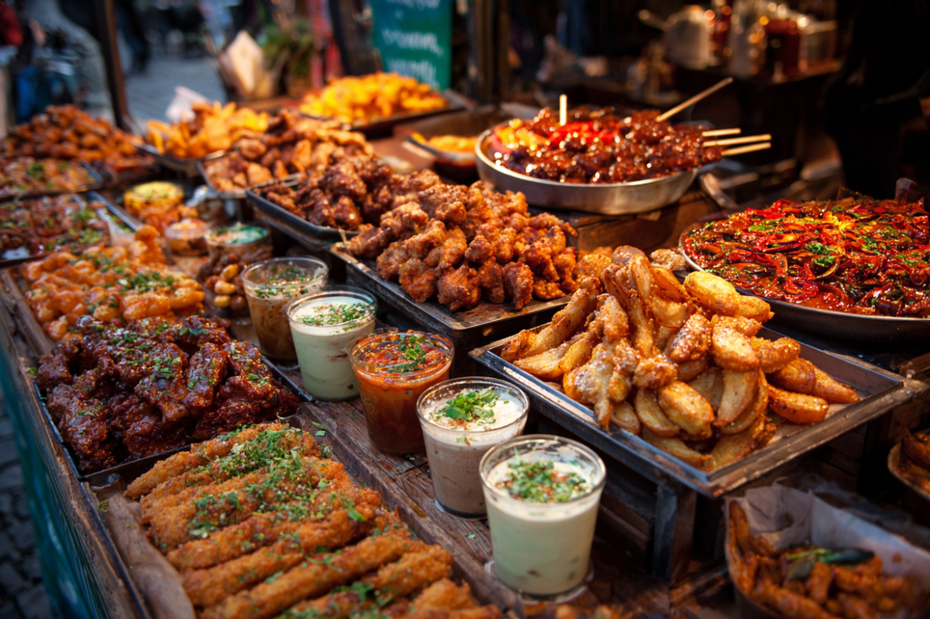 Les meilleures street foods à goûter absolument