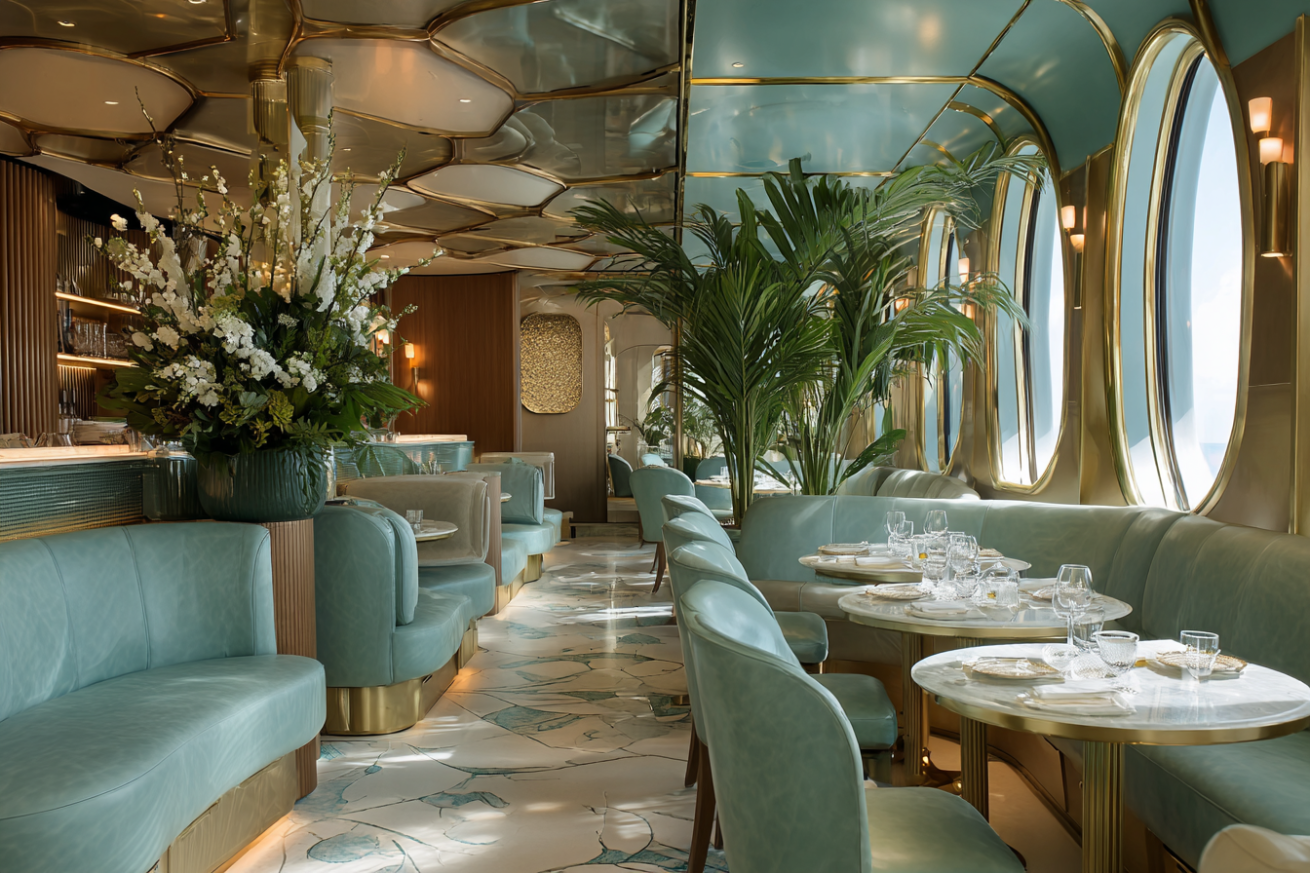 un bon restaurant en voyage